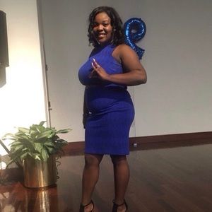Blue & black 2 piece Set